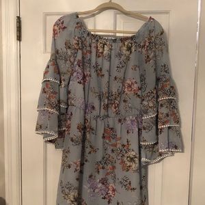 Off the shoulder sun dress